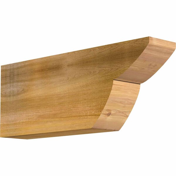 Ekena Millwork Crestline Rough Sawn Rafter Tail, Western Red Cedar, 6"W x 12"H x 32"L RFT06X12X32CRE00RWR - main